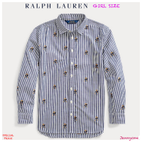 RALPH LAUREN SWEATER BEAR COTTON SHIRT ( เด็กโตผู้หญิงอเมริกาอายุ 7-16 ปี )