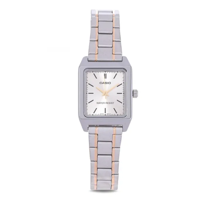 Casio Watch for Women LTP-V007SG-9E Silver Stainless Steel Strap 30m ...