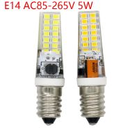 【✲High Quality✲】 gaqiugua6 หลอดไฟ E14 Ac85v-265v 5W Smd2835ไฟ Led 28ดวงสำหรับใช้แทนเปลวไฟไม่กระพริบหลอดฮาโลเจนโคมไฟไฟ Led 50W หลอดไฟหลอดไฟข้าวโพด10ชิ้น