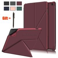 For Kindle HD 10 2021 10.1 Case Folio Stand Cover for Fire HD 10 Plus Tablet Stand Compatible 11th Generation 2021 with Stylus