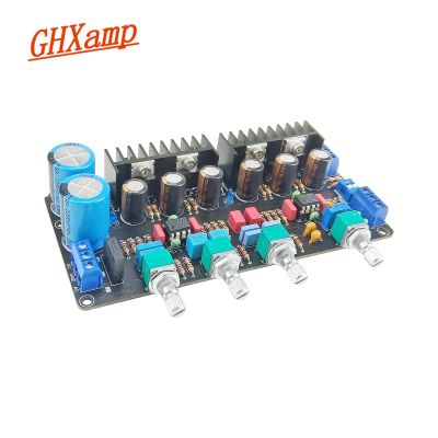 GHXAMP Hifi Audio Preamplifier JRC5532DD บอร์ดขยายเสียง Op-Amp Preamp แบบขนานคลาส AC12-15V สำหรับถอดรหัส1ชิ้น