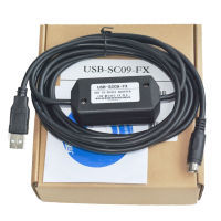 Usb-sc09-fx For Mitsubishi Plc Programming Cable Fx0n Fx1n Fx2n Fx0s Fx1s Fx3u Fx3g Series Communication Cable Windows7/10