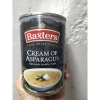 ?Import for U? Baxters Cream Of Asparagus ซุปหน่อไม้ฝรั่ง แบกซ์เตอร์ส  400g