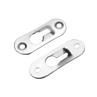 10/20Pcs Silver Metal Keyhole Hanger Fasteners For Picture Photo Frame Furnniture Cabinet 44mm x 16mm