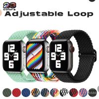 ✆⊕☞ 42 44mm Braided Solo Loop Strap For IWO Series 6 7 Smart Watch Z36 T100 Plus W37 For Smartwatch T500 X6 W26 Pro For DT100 HW22