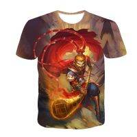 Journey to the West Return of the Hero T-shirt Men Summer Casual loose 3D Printed Wukong T-shirt Short Sleeve TOP