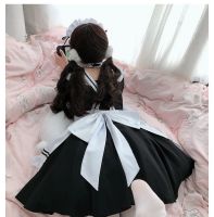 Black White Lolita Maid Girls Women Lovely Cosplay Costume Outfit Dress Sexy French Apron Servant Uniform Exotic Cafemaid 4XL