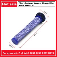 1 * แทนที่ตัวกรองสำหรับ Dyson V6 V7 V8 Dc62 DC61 DC58 DC59 DC74เครื่องกรองเครื่องดูดฝุ่นชิ้นส่วน #965661-01เครื่องกรองไขมัน