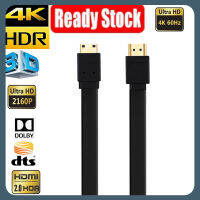 ไปยังสาย HDMI HDMI ชนิด C Ultra Short HDMI สายเคเบิลมินิ HDMI สำหรับกล้องดิจิตอลแท็บเล็ตแล็ปท็อป4K 30Hz HDMI 1.4V