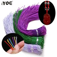 iYOE 50pcs/Lot Mix Nylon Rope Thread Necklace Pendant Ring For Jewelry Making Bracelet Necklace Keychain Diy Charms