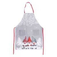 [TIN Household Products] ผ้ากันเปื้อนครัวสำหรับผู้ชาย Half Christmas Aprons ผ้ากันเปื้อนสำหรับผู้ใหญ่ Santa Apron Adjustable Kitchen Cooking Mommy Daughter Aprons For Cooking