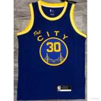 เสื้อคุณภาพสูง เสื้อกีฬาแขนกุด ลายทีม NBA Jersey Golden State Warriors No.30 Curry Classic ACE 2021 22 สําหรับผู้ชาย และผู้หญิง