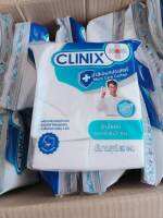 CLINIX Multi Care Cotton pad 80pcs คลีนิกซ์ สำลีแผ่น อเนกประสงค์ 80 แผ่น x 1 ถุง