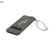 Jay Outdoor Multiple Audio survival whistle First Aid kits เครื่องมือฉุกเฉินเครื่องมือกู้ภัยกีฬาผู้ตัดสินของขวัญทีมปฏิบัติ