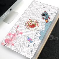 [READY STOCK]White rug Chinese style Keyboard Mat Gaming Desk Mats XXL Mouse Pad Gamer Carpet Gaming for Office Home Large Computer mousepad