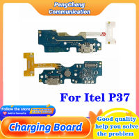 10 pcs สำหรับ Itel P37 แท่นชาร์จ Charger flex โทรศัพท์มือถือชิ้นส่วน Flex Cable พร้อมไมโครโฟน Mic-harjea4397887