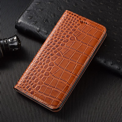 Crocodile Genuine Leather phone Case For ASUS ZenFone 5 2018 ZE620KL Lite ZC600KL 5Z ZS620KL Max Plus M1 ZB570TL Flip Cover bags