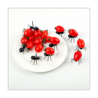 120 Pack Ant Food Fruit Decoration Forks Ant Shaped Forks Snack Cake Dessert Home Kitchen Party