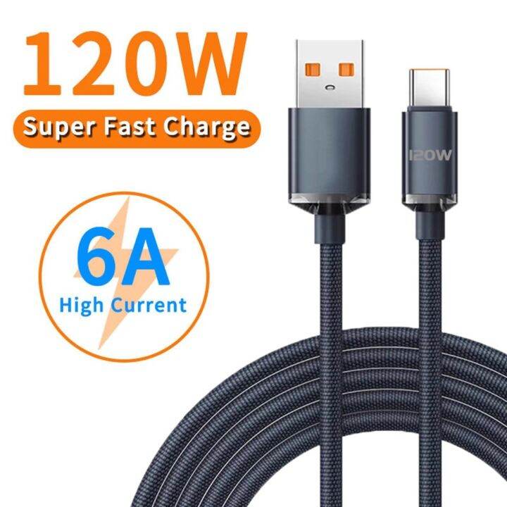 6a-สาย-usb-ชนิด-c-ซูเปอร์สายชาร์จแบบเร็วสำหรับ-huawei-p40-p30สายชาร์จ-usb-สายดาต้าสำหรับ-xiaomi-mi-12-pro-samsung-realme-poco