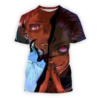 Time jujutsu Kaisen 3D tsht 3D print for men summer round