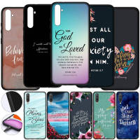 อ่อนนุ่ม Phone ปก เคสโทรศัพท์ J178 N35 Bible Verse Jesus Philippians Love Flower Coque หรับ Samsung Galaxy A11 A12 A31 A71 A51 A21S A50 A10 A20 A30 A20S A30S A52 A50S A10S A70 A02S M02 A02 A04S A32 4G 5G A03S A52S A04 ซิลิโคน Casing