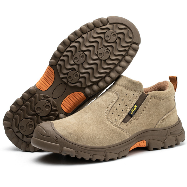 สินค้าสุดฮิต-รองเท้าเซฟตี้หัวเหล็ก-สะดวก-รองเท้าเซฟตี้ระดับไฮเอนด์ป้องกันการแทงและป้องกันการทุบ-ป้องกันประกายไฟกระเซ็น-รองเท้าทำงานที่มีสไตล์-ปกป้องเท้า-oversize-39-45