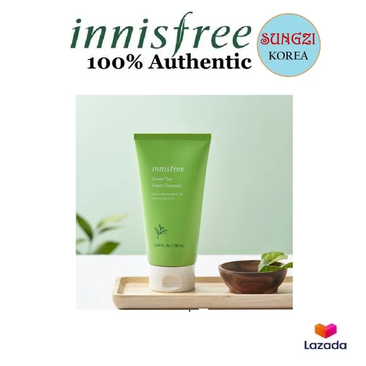 INNISFREE Green Tea Foam Cleanser 150ml Korean Cosmetics Lazada PH