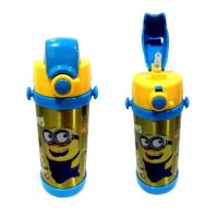 JET กระติกน้ำ  สูญญากาศ ลาย ฺMinion เก็บอุณหภูมิร้อน เย็น 6-8 ชม. กระบอกน้ำ  ขวดน้ำ