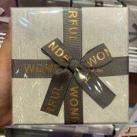 กล่องของขวัญสี่เหลี่ยม มีขนาดให้เลือก รุ่น grey-gift-box-13x13-7-5-00E-OKs