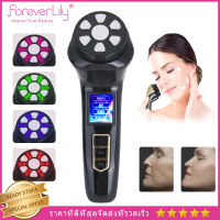 foreverlily มินิ HIFU รุ่นที่ 3 เดิม EMS RF PLUS ฟื้นฟูอัลตราโซนิกกระชับยกการรักษาผิวหน้า LED ต่อต้านริ้วรอย