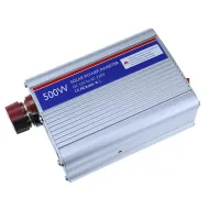 DC12V เครื่องแปลงไฟโซลาร์เซลล์300W 500W เป็น AC230V 2.1AUSB แปลงค่าอะแดปเตอร์รถยนต์แรงดันไฟฟ้า Sinewave ดัดแปลง