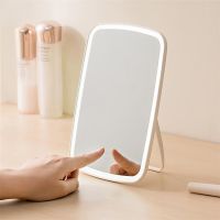 Original youpin Intelligent portable makeup mirror desktop led light portable folding light mirror dormitory desktop