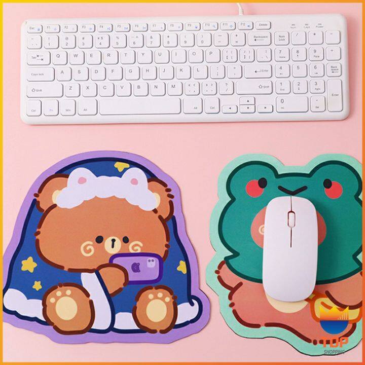 top-แผ่นรองเมาส์ลายการ์ตูน-น่ารัก-อุปกรณ์คอมพิวเตอร์-cartoon-mouse-pad