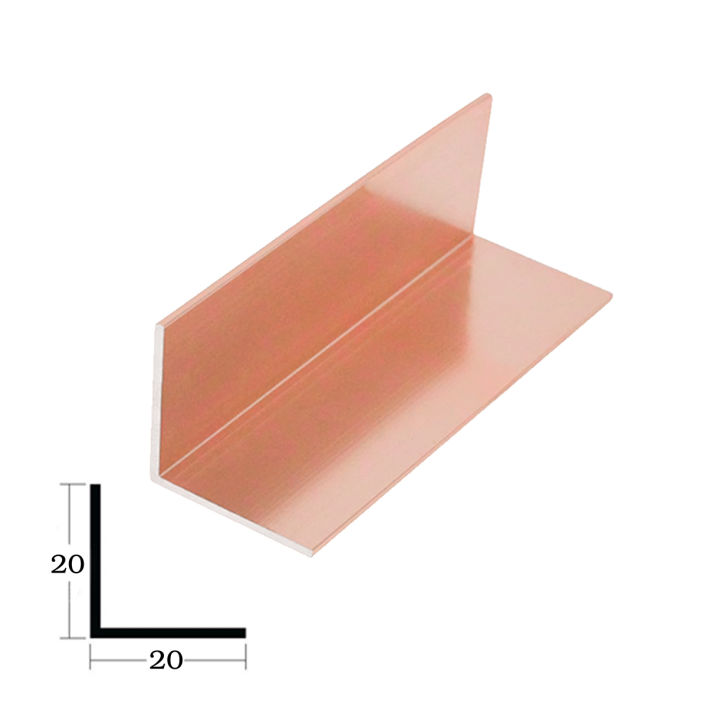 คิ้วอลูมิเนียมตัวแอล-เฟรมอลูมิเนียม-มีหลายสี-หลายขนาดให้เลือก-ความยาวรวม-2-เมตร