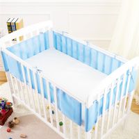 Baby Breathable Mesh Crib Liner Four Seasons 3D Breathable Baby Bedding Kit