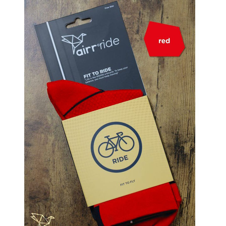 ถุงเท้า-ปั่นจักรยาน-airr-ride-pro-cycling-socks-ที่ออกแบบและผลิตอย่างพิถีพิถัน-เพื่อนักปั่นโดยเฉพาะ-มี-18-สี