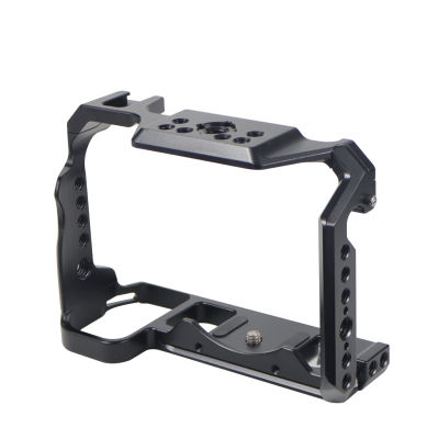 กรงกล้องสำหรับ Nikon Z6 Z6II Z7II พร้อมฐานยึดรองเท้าเย็น Arca-Swiss Mounting Plate