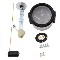 52MM Fuel Gauge 240-33ohm Fuel Level Gauge with Fuel Float Sensor Empty to Full 12V Car Truck Oil Level Indicator Meter Point