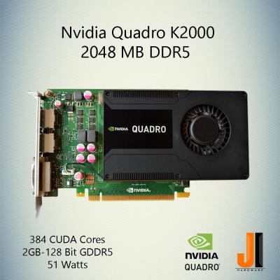 Nvidia Quadro K2000 2GB DDR5 (มือสอง)