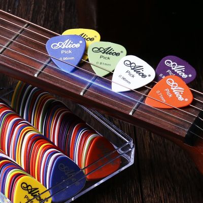 50pc/box Thickness 0.58-1.5 mm Guitar Picks Guitar Accessories Alice Acoustic Electric Bass Pic Plectrum Mediator guitar picks Guitar Bass Accessories