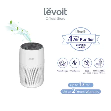 LEVOIT Air Purifier for Home Bedroom, 1 Pack, White & Air Purifier LV-H128  Aroma Pads 12pack Essential Oil Replacement