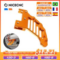 Nicecnc จานเบรคป้องกันหลังสำหรับ KTM EXC EXCF XC XCF XCW XCFW SX SXF TPU 6วัน125 200 250 300 350 400 450 500 530 2004-2022