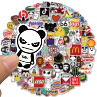 100PCS Fashion nd Logo Waterproof Sticker For Luggage Car Guaitar Skateboard Phone Laptop Bicycle Stickers