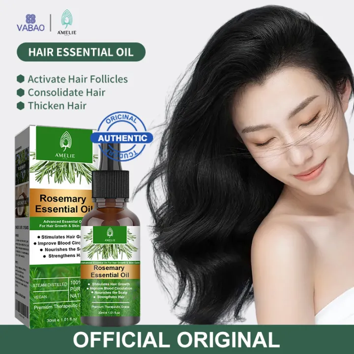 AMELIE Rosemary Hair Oil Nourishes and Repairs Split Ends Hair Care  Eliminates Itching Dry Scalp | Lazada PH