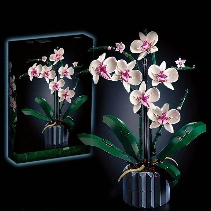 608pcs-build-an-orchid-bouquet-with-10311-phalaenopsis-building-blocks-perfect-gift-for-girls