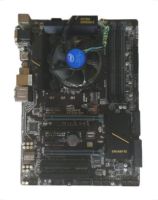 Mainboard เมนบอร์ด พร้อม CPU Core i3-6100 +GIGABYTE GA-Z170-D3H -4GPU (Socket 1151)DDR4 มี M2. ออฟชั่นครบ ถ่ายโอนข้อมูลสูงสุด 16Gb/s ส่งไว ส่งฟรี