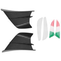 Motorcycle Winglet Aerodynamic Wing Kit Spoiler Motorcycle Wind Flow Fixing Wing for S1000RR V4 -10R R1