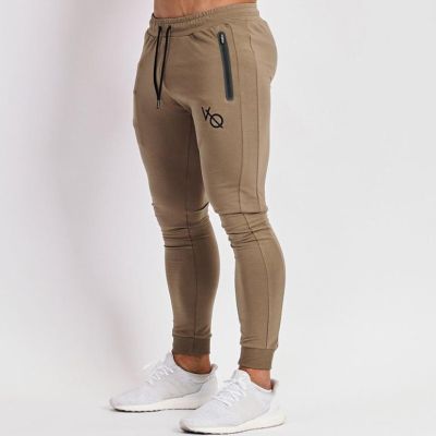 vq New Run Joggers Pants Male Leisure Sportswear Bottoms Skinny Sweatpants men Trousers Gym Fitness Bodybuilding Track Pants