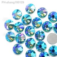 【CW】 Non hot fix Rhinestones ss3-ss30 flat back crystal glass stone strass glitters for nail garment wedding