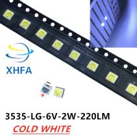 50pcs LG Innotek LED LED Backlight 2W 6V 3535 Cool white LCD Backlight for TV TV Application Electrical Circuitry Parts